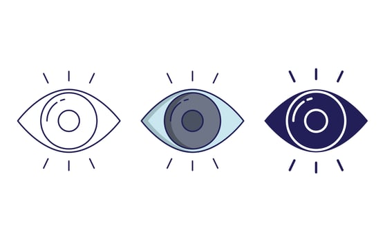 Eye vector illustration