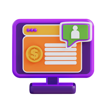 3d illustration checking someone's financial balance png