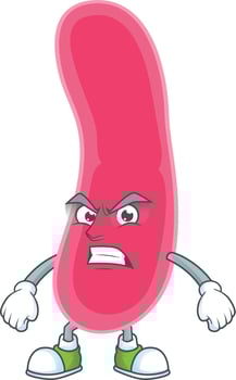 Cartoon character of fusobacteria vector