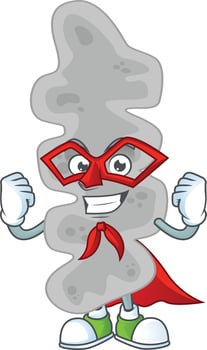 Cartoon character of leptospirillum ferriphilum vector