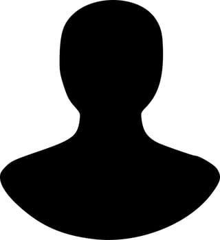 human icon cartoon vector