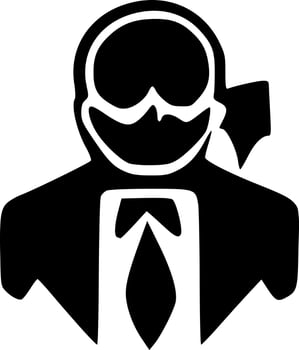 human icon cartoon vector