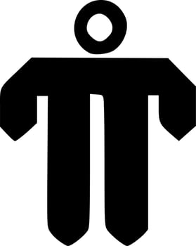 human icon cartoon vector