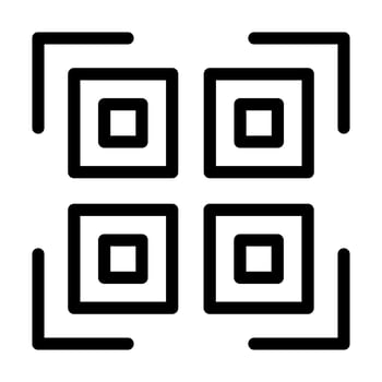 Qr Code Icon Design vector