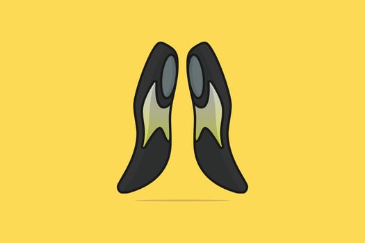 Comfortable Shoes Arch Support Insoles vector illustration. Fashion object icon concept. Two-layered shoe arch support insole vector design with shadow. Insoles for comfortable and healthy walk icon.