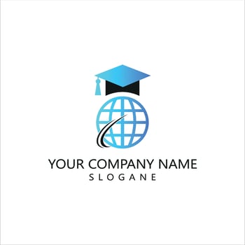Education logo design sign symbol. vector