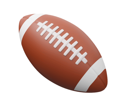 rugby ball 3d icon png