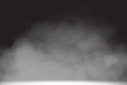 White realistic clouds elements collection. vector