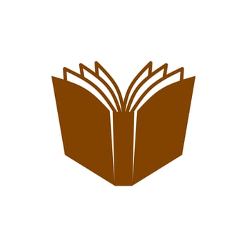 book illustration, book icon with an elegant concept, suitable for simple designs vector