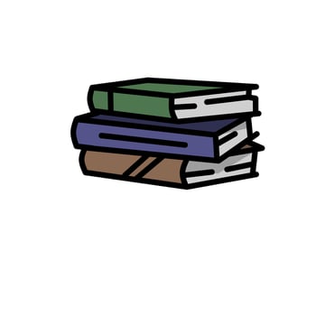 book illustration, book icon with an elegant concept, suitable for simple designs vector