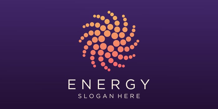 Energy logo designs vector, solar Sun power logo vector