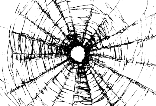 Rustic cracked texture with many cracks and scratches. Abstract background. PNG graphic illustration with transparent background.