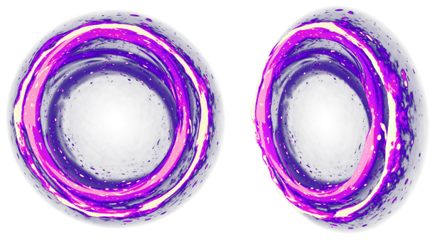 Portal ring. 3d render isolated png
