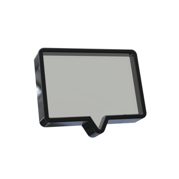 Realistic Frame 3D Rendering png