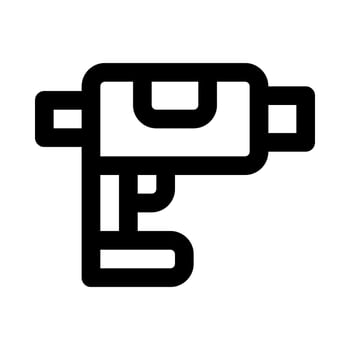 glue gun icon for your website, mobile, presentation, and logo design. vector