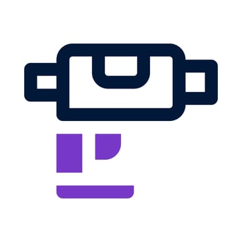 glue gun icon for your website, mobile, presentation, and logo design. vector