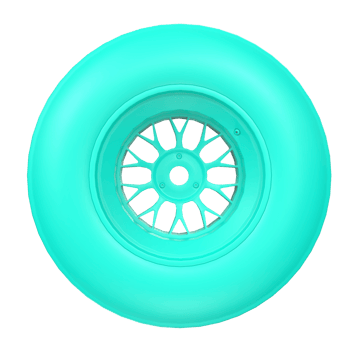 Tyre isolated on transparent png