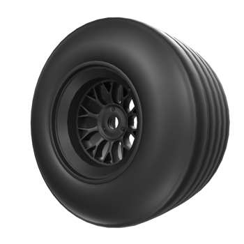 Tyre isolated on transparent png