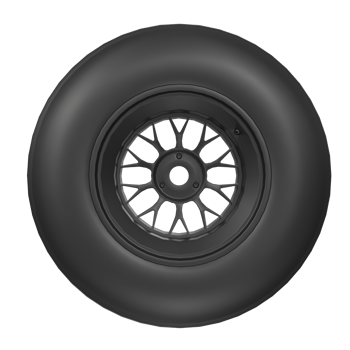 Tyre isolated on transparent png