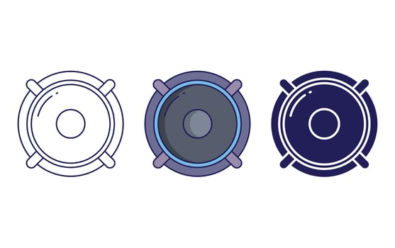 Speaker vector icon