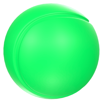 Tennisball isolated on transparent png