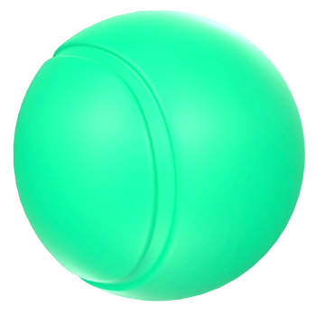 Tennisball isolated on transparent png