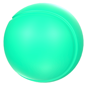 Tennisball isolated on transparent png