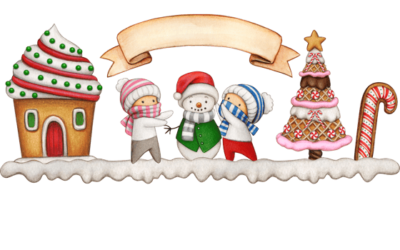 watercolor cute children with christmas tree and gifts png
