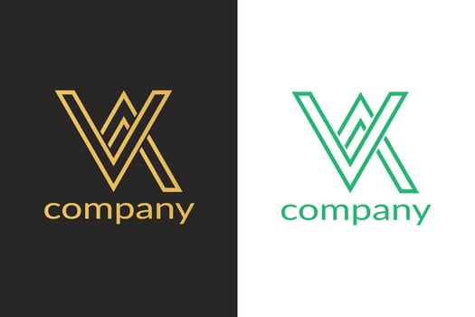 Free A V N Letter Logo vector