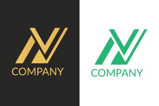 Free A V N Letter Logo vector