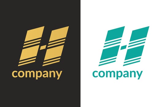 Letter H Logo Template vector