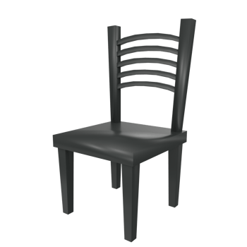 Chair isolated on transparent png