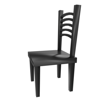 Chair isolated on transparent png