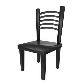 Chair isolated on transparent png