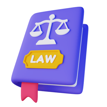 3d Illustration of Law Book png