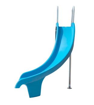 blue slide pool isolated png