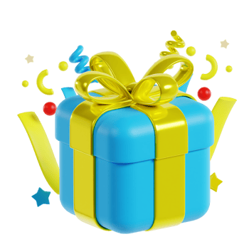 3D Birthday Gifts png