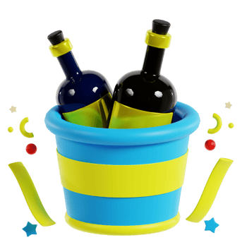 3D Bottle Bucket png