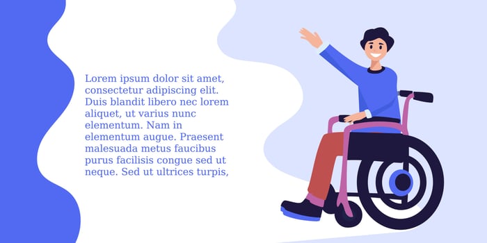 International Day of Persons with Disabilities IDPD . to raise awareness of the situation of disabled persons in all aspects of life. Vector illustration.
