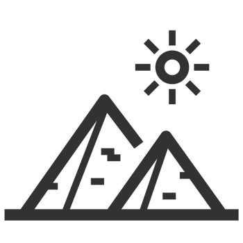 Pyramid line icon png