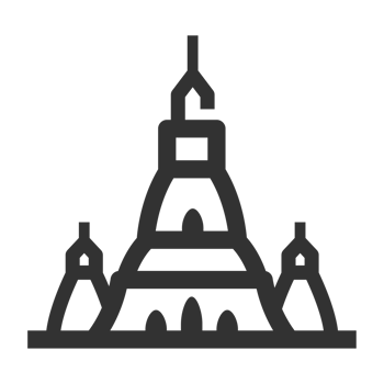 Pagoda Landmark icon png