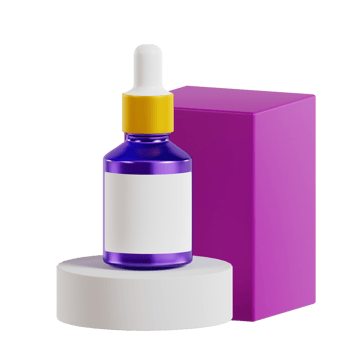 3D Skincare Serum png