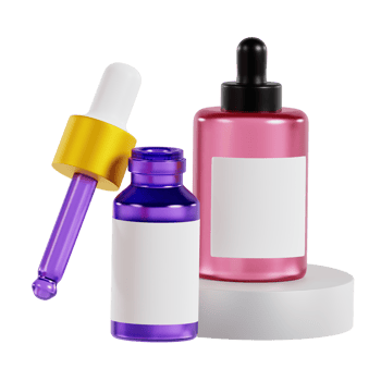3D Skincare Serum png