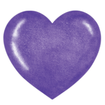 Love and Heart watercolor handdrawn png