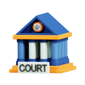 Law and Justice 3D Icon png