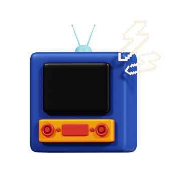 Media and Entertainment 3D Icon png