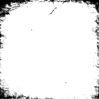 Grunge border texture background. Abstract frame overlay. PNG graphic illustration with transparent background.