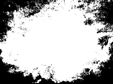 Grunge border texture background. Abstract frame overlay. PNG graphic illustration with transparent background.