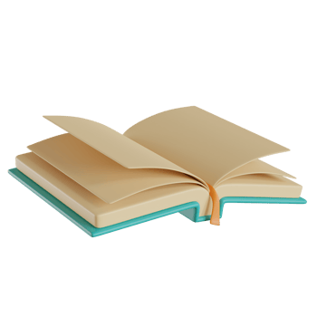 3d illustration open book in classrom or etc png