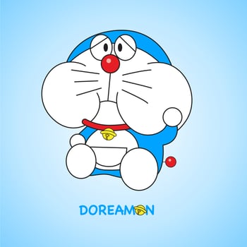 doraemon cartoon japanese vector